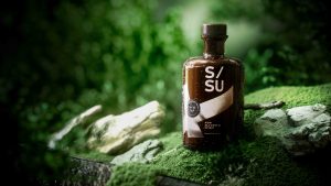 SISU non-alcoholic spirit concept, packaging design © 2023, baries design GmbH